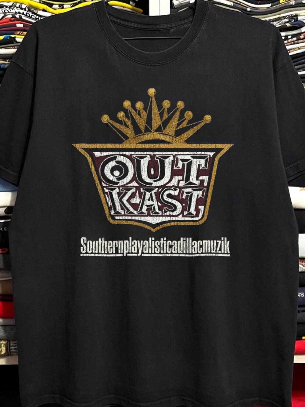Outkast Washed Black Tee